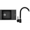 Set Sinks (dřez Vario 780 Granblack 30 + baterie Polo Granblack 30)