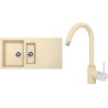 Set Sinks (dřez Perfecto 1000.1 Sahara 50 + baterie Mix 35 Sahara 50)