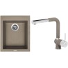 Set Sinks G8854 (dřez Cube 410 Truffle 54 + baterie Mix 3 P Truffle 54)