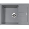 Kuchyňský dřez Sinks Amanda 650 NANO Nanogrey N4