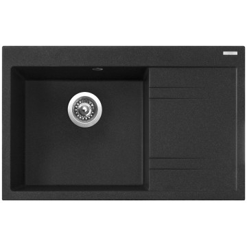 Kuchyňský dřez Sinks Rim 780 L Granblack 30 levý