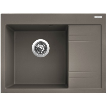 Kuchyňský dřez Sinks Rim 650 L Truffle 54 levý