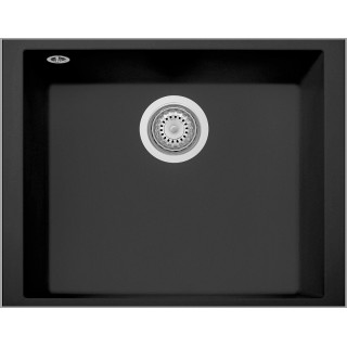 Kuchyňský dřez Sinks Cube 490U Nanoblack N6, pro spodní montáž
