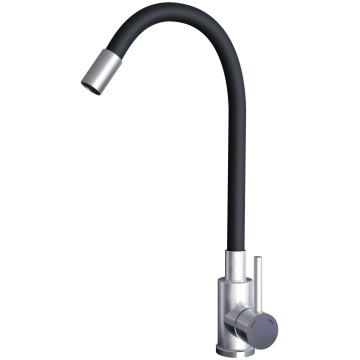 Kuchyňská baterie Sinks Elasta Nerez/Černá