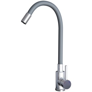 Kuchyňská baterie Sinks Elasta Nerez/Šedá