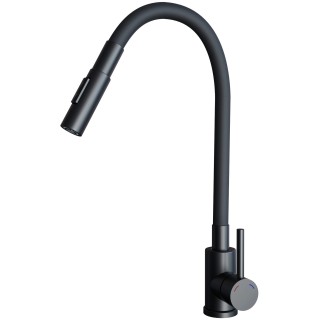 Kuchyňská baterie Sinks Elasta S Černá matná