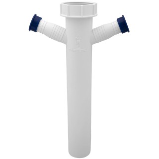 Dvojité připojení na myčku a pračku Sinks SPN833