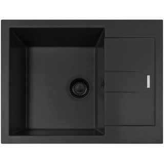 Kuchyňský dřez Sinks Amanda 650 NANO BL Nanoblack N6