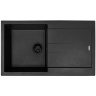 Kuchyňský dřez Sinks Amanda 860 NANO BL Nanoblack N6