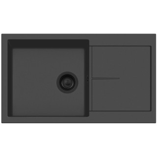 Kuchyňský dřez Sinks Infinity 860 NANO BL Nanoblack N6