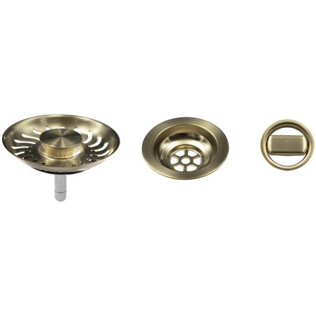 Komponenty pro granitové dřezy Sinks, Bronz Modern, pro jednodřezy bez ovladače