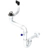 Sifon Sinks SPNS1S 1 1/2" pro nerezové dřezy, s úsporou místa