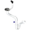 Sifon Sinks SPNS3S 3 1/2" pro nerezové dřezy, s úsporou místa